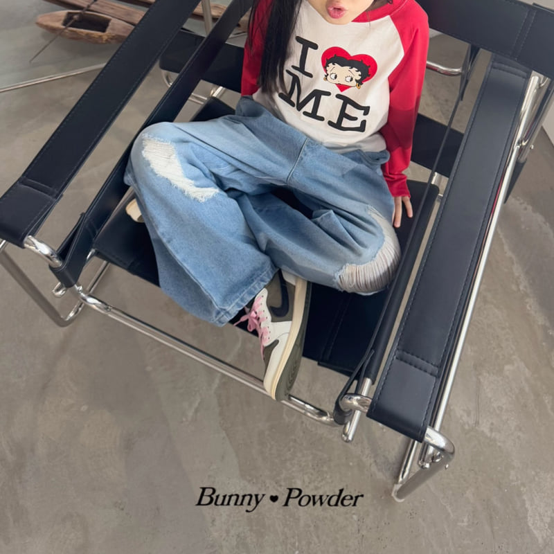 Bunny Powder - Korean Children Fashion - #childofig - Betty Love Tee - 3