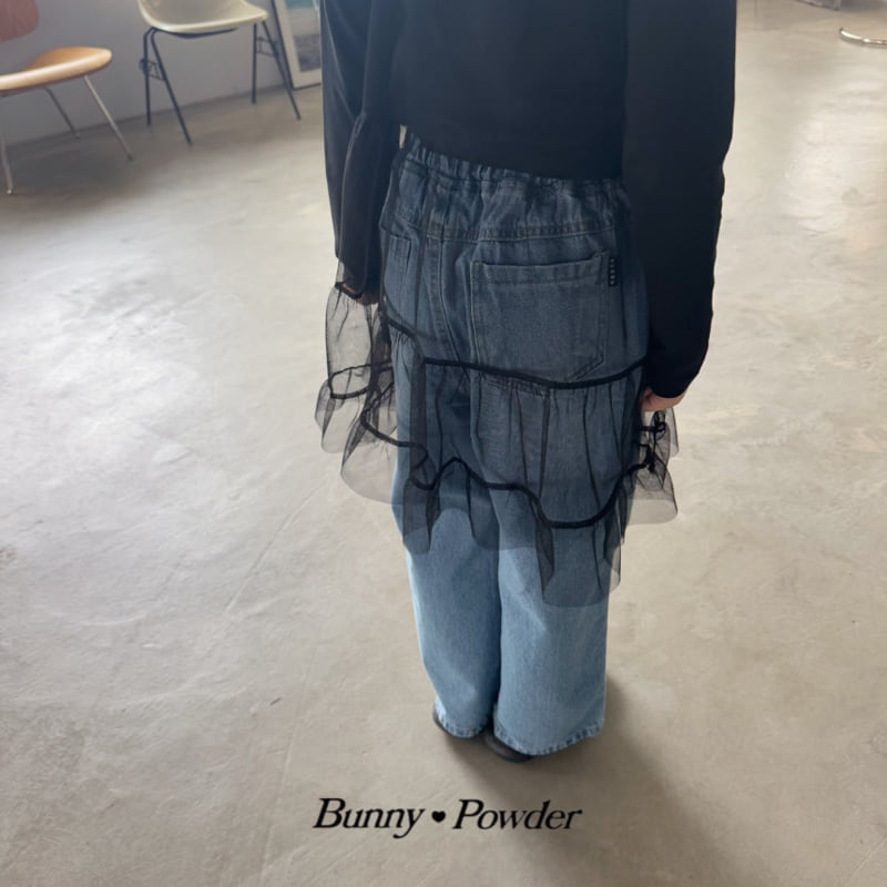 Bunny Powder - Korean Children Fashion - #childrensboutique - Life Denim Pants - 9