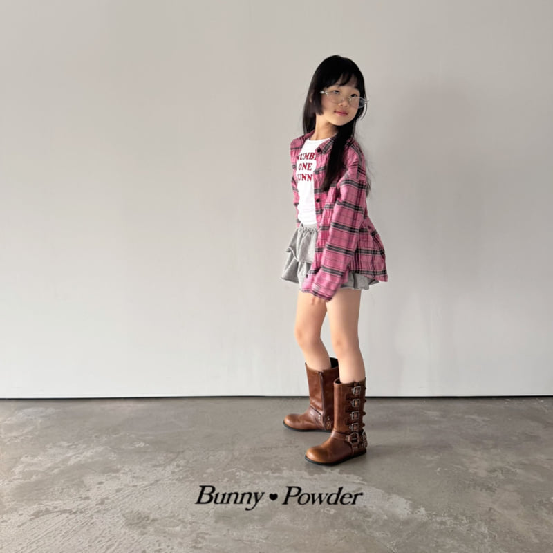 Bunny Powder - Korean Children Fashion - #childrensboutique - Flad Shirt - 3