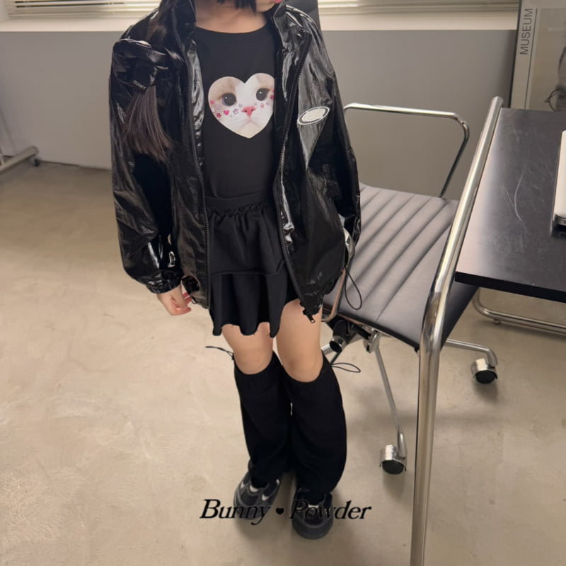 Bunny Powder - Korean Children Fashion - #childrensboutique - Cat Tee