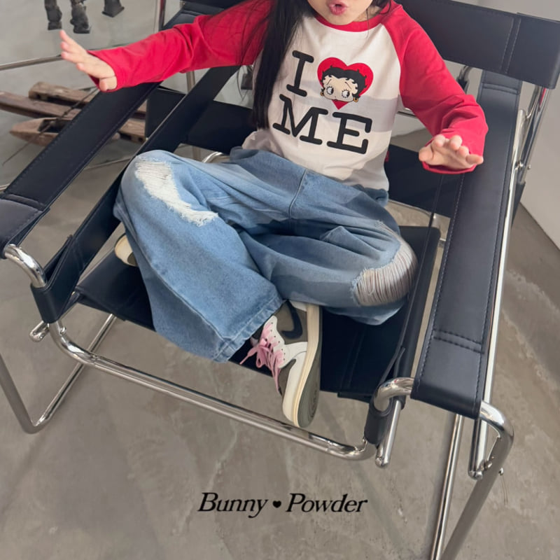 Bunny Powder - Korean Children Fashion - #childofig - Betty Love Tee - 4