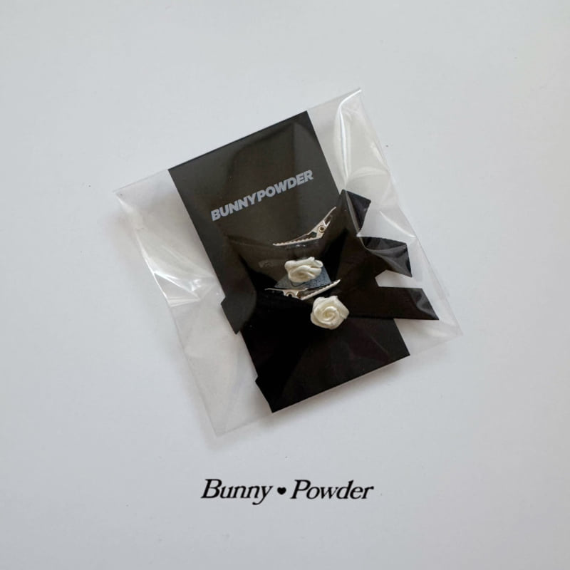 Bunny Powder - Korean Children Fashion - #childrensboutique - Camelia Hairpin - 3