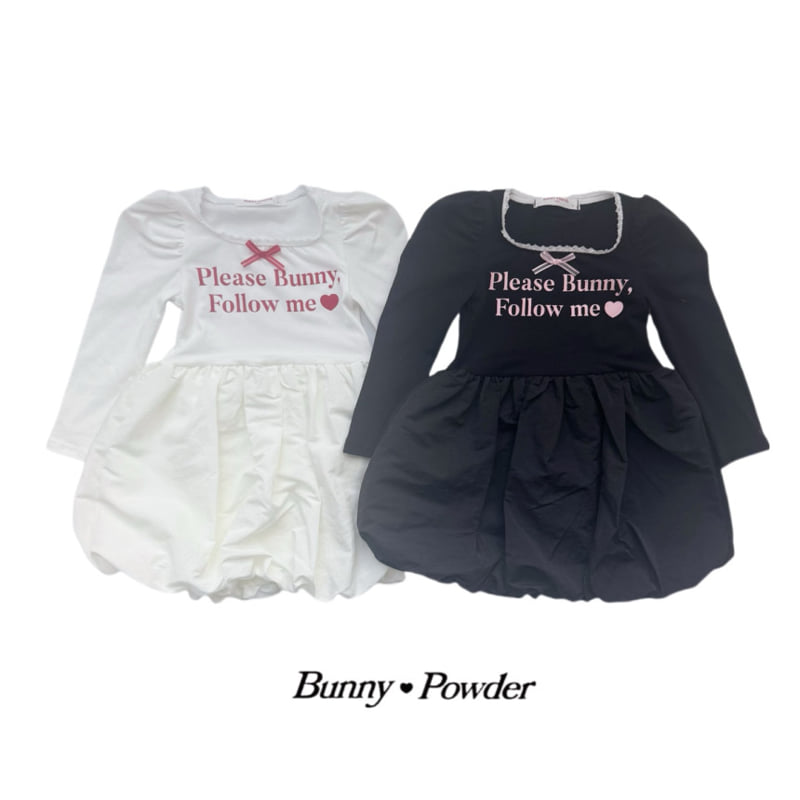 Bunny Powder - Korean Children Fashion - #childrensboutique - Follow Me One-piece