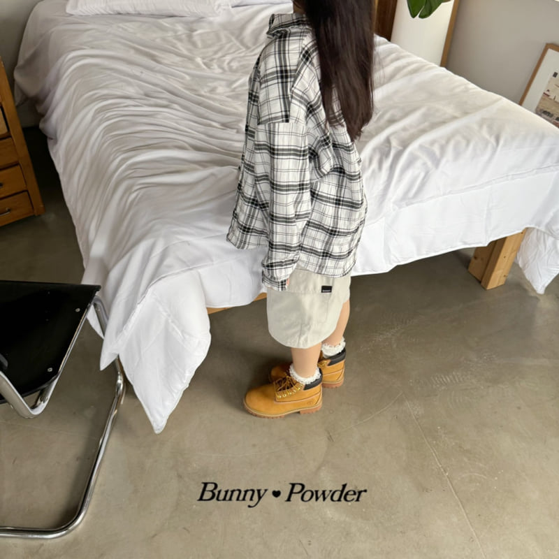 Bunny Powder - Korean Children Fashion - #designkidswear - Hip Bermuda Pants - 6