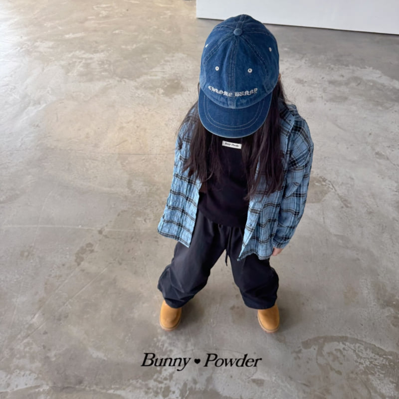 Bunny Powder - Korean Children Fashion - #designkidswear - Krom Denim Cap - 12