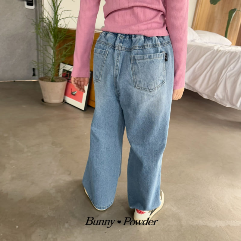 Bunny Powder - Korean Children Fashion - #discoveringself - Life Denim Pants - 11