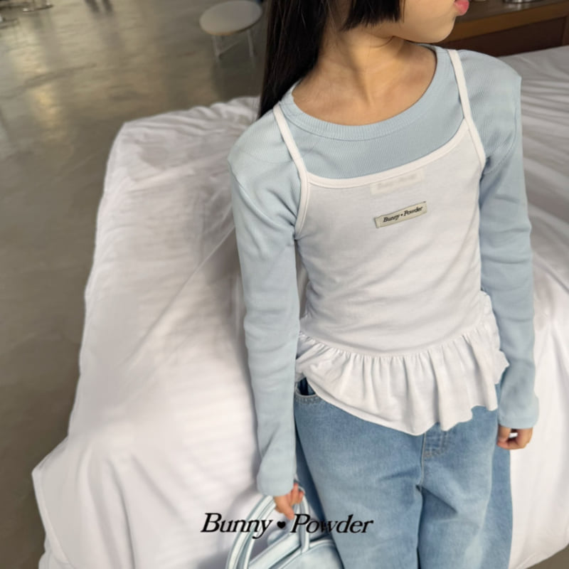 Bunny Powder - Korean Children Fashion - #discoveringself - Layered Sleeveless Tee