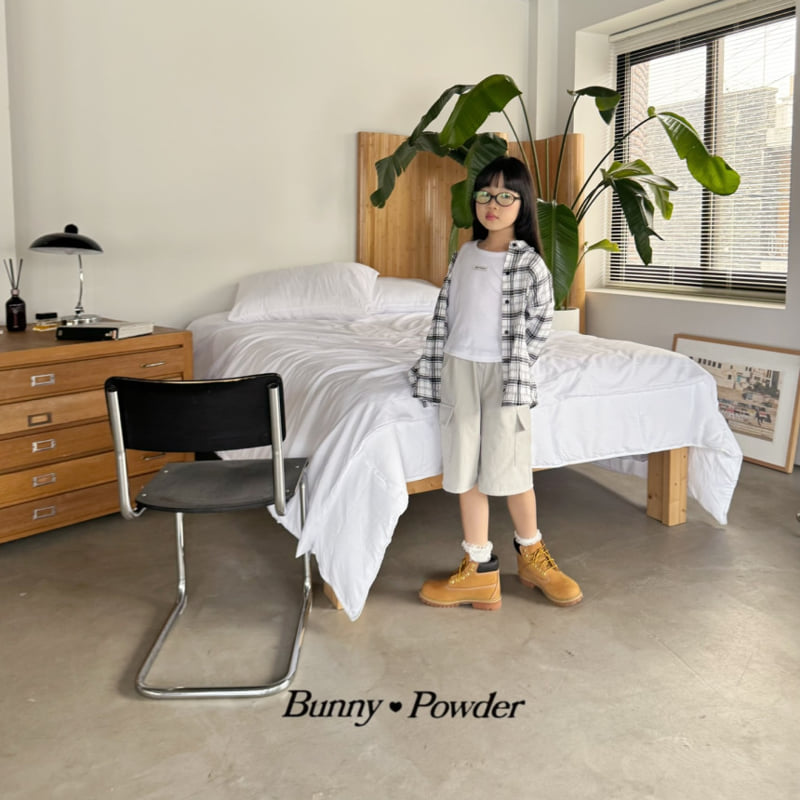 Bunny Powder - Korean Children Fashion - #fashionkids - Hip Bermuda Pants - 8