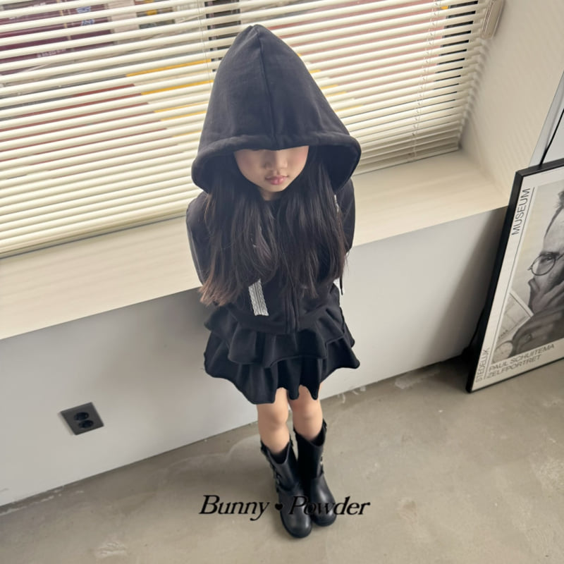 Bunny Powder - Korean Children Fashion - #fashionkids - Mimi Crop Hood Zip-up Jacket - 7