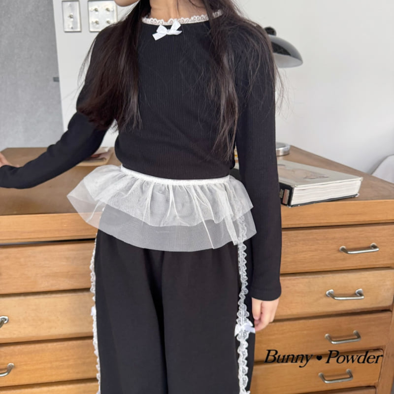 Bunny Powder - Korean Children Fashion - #fashionkids - Layering Skirt