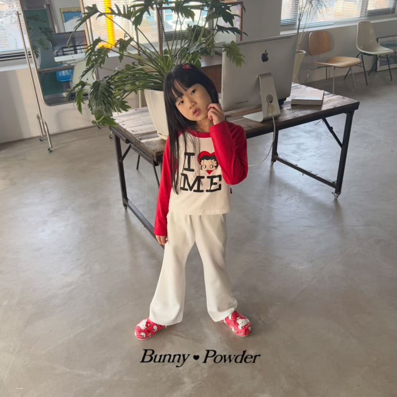 Bunny Powder - Korean Children Fashion - #fashionkids - Betty Love Tee - 7