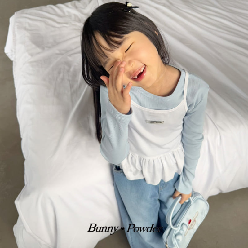 Bunny Powder - Korean Children Fashion - #fashionkids - Layered Sleeveless Tee - 2