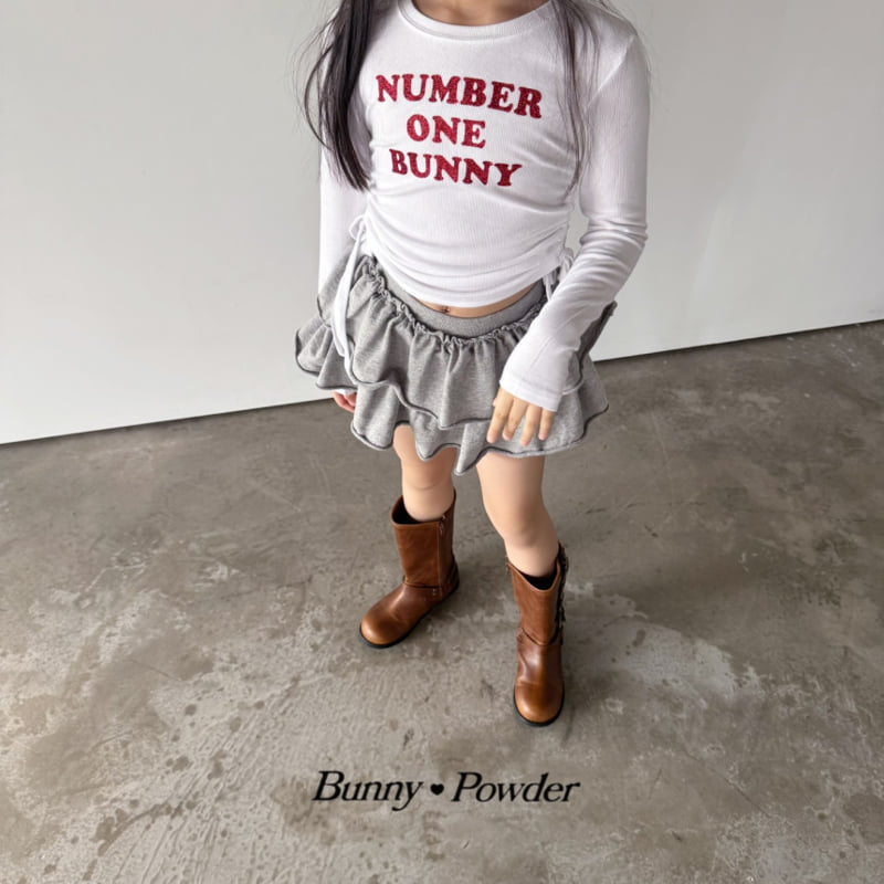 Bunny Powder - Korean Children Fashion - #kidsshorts - Number One Tee - 5