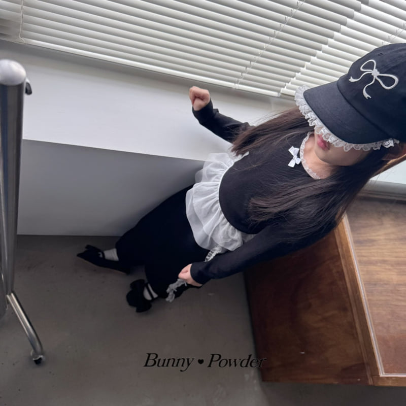 Bunny Powder - Korean Children Fashion - #kidsshorts - Layering Skirt - 2
