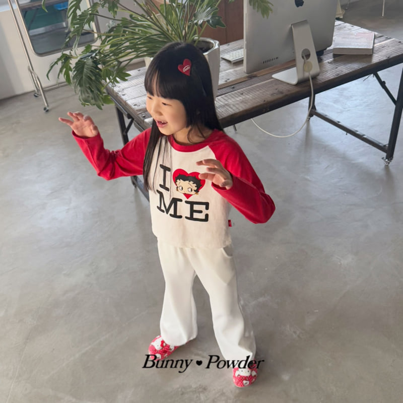 Bunny Powder - Korean Children Fashion - #kidsshorts - Betty Love Tee - 8