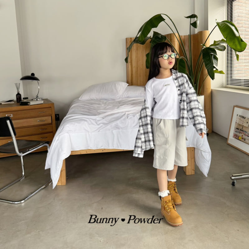 Bunny Powder - Korean Children Fashion - #kidsstore - Hip Bermuda Pants - 10