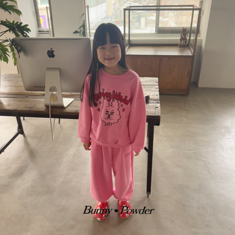 Bunny Powder - Korean Children Fashion - #kidsstore - Welcome Jogger Pants - 10