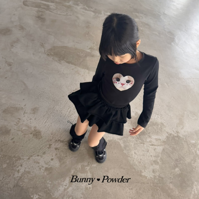 Bunny Powder - Korean Children Fashion - #kidsstore - Cat Tee - 6