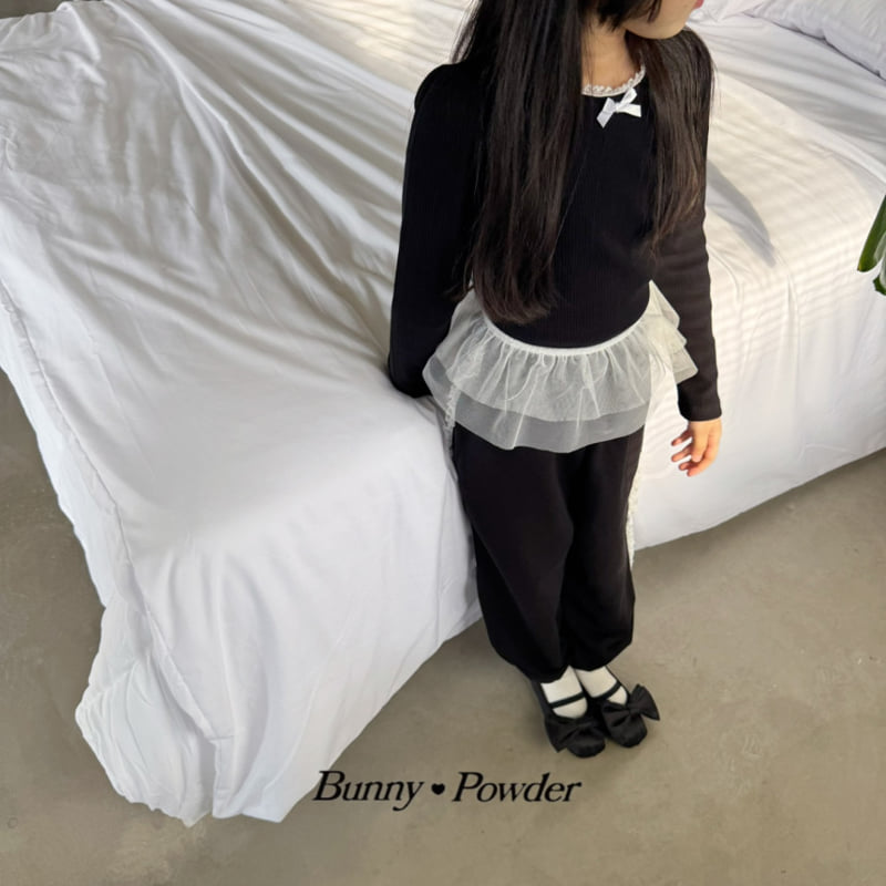 Bunny Powder - Korean Children Fashion - #kidsstore - Layering Skirt - 3