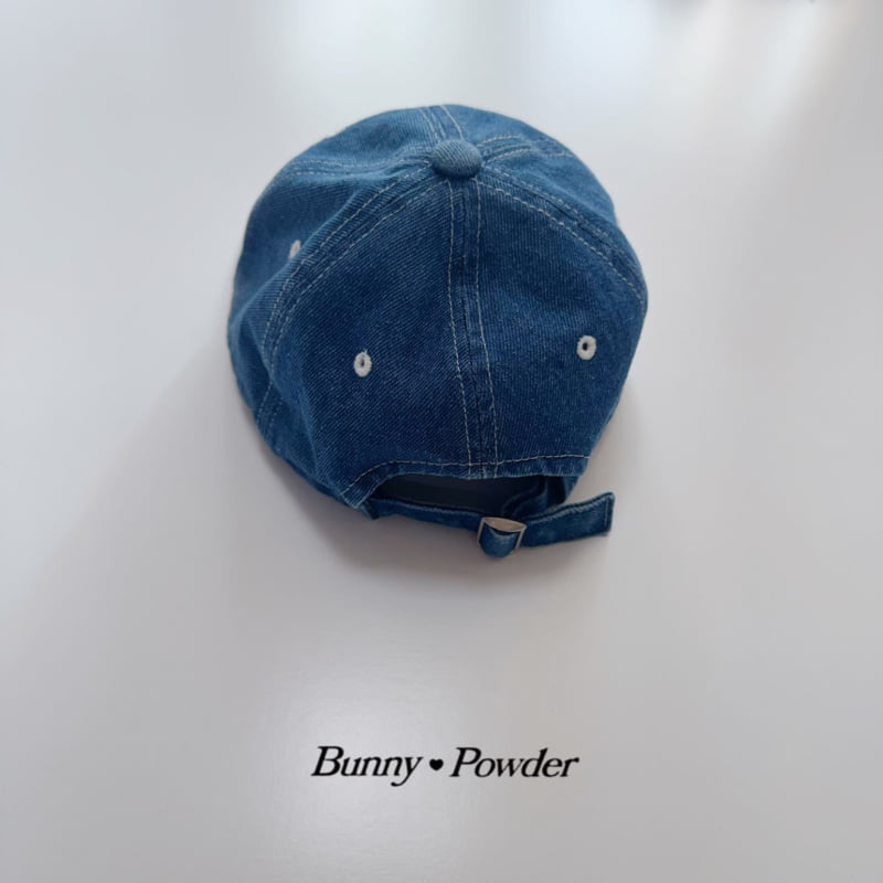 Bunny Powder - Korean Children Fashion - #kidsstore - Krom Denim Cap - 2