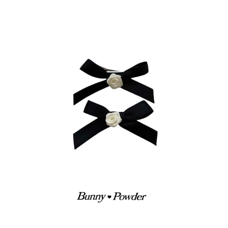 Bunny Powder - Korean Children Fashion - #kidsstore - Camelia Hairpin - 8