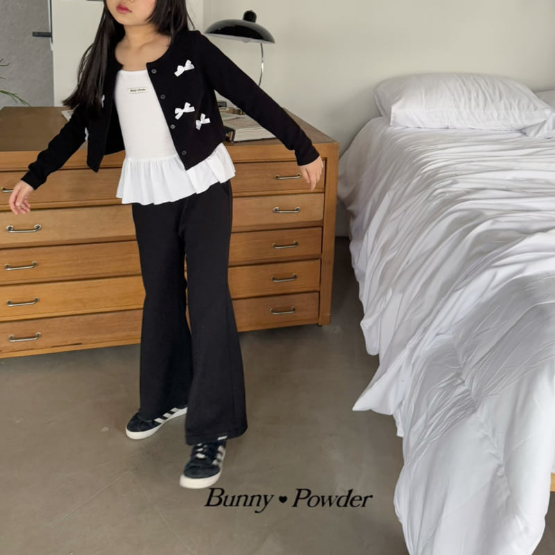 Bunny Powder - Korean Children Fashion - #todddlerfashion - Layered Sleeveless Tee - 11