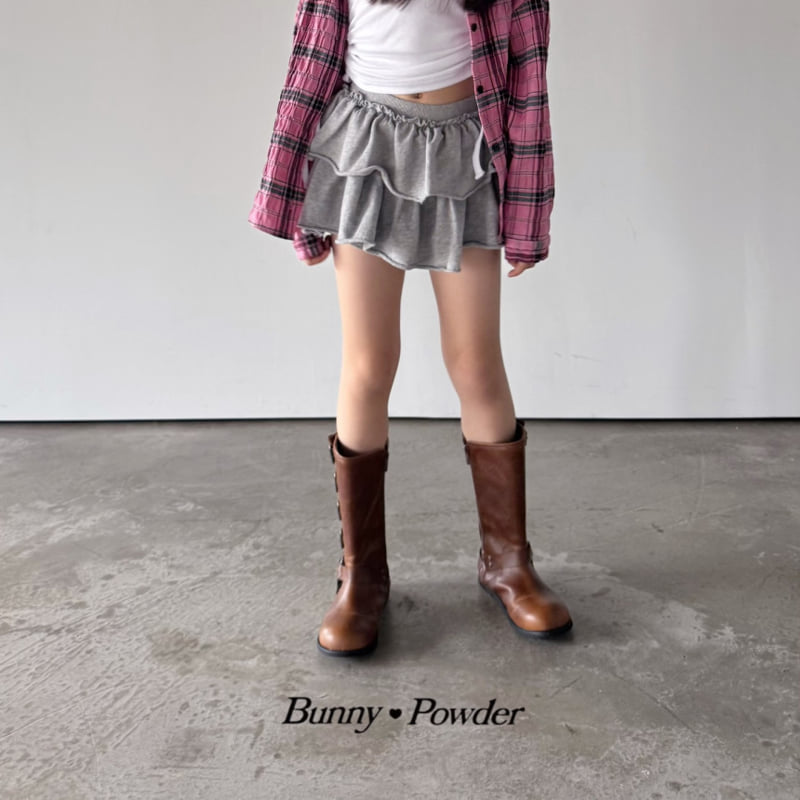 Bunny Powder - Korean Children Fashion - #todddlerfashion - Mimi Cancan Skirt Pants - 9