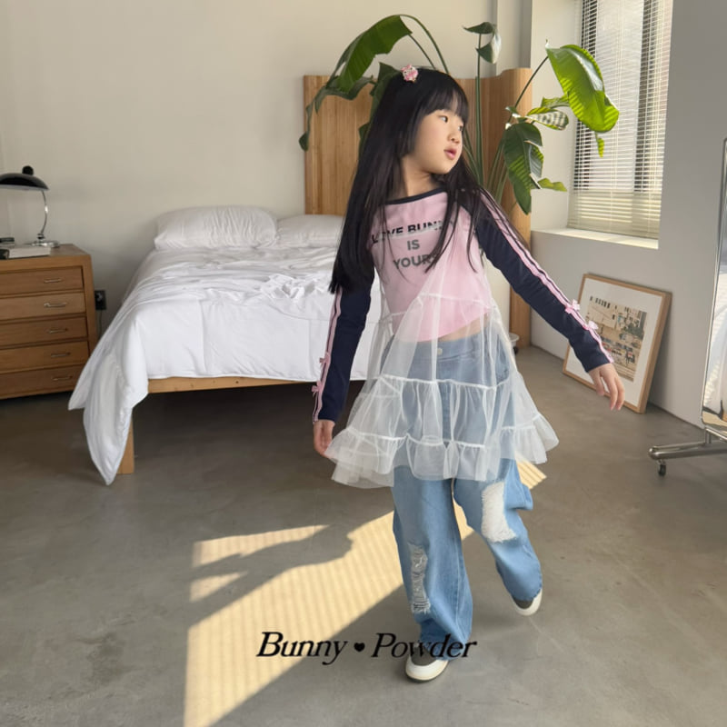 Bunny Powder - Korean Children Fashion - #todddlerfashion - Pipi One-piece - 4