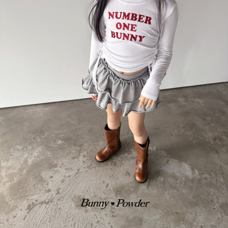 Bunny Powder - Korean Children Fashion - #toddlerclothing - Mimi Cancan Skirt Pants - 10