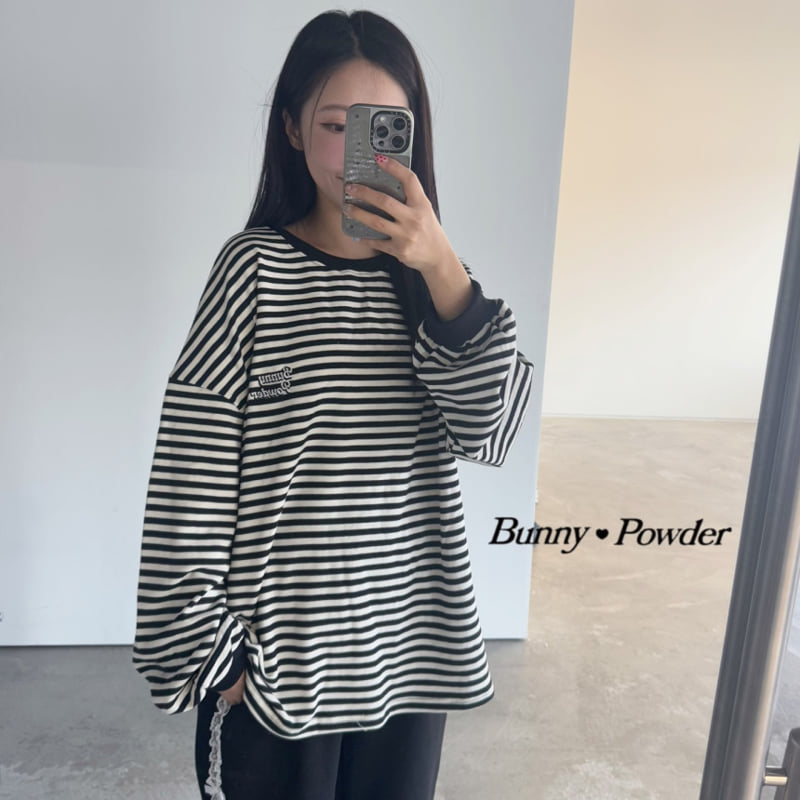 Bunny Powder - Korean Women Fashion - #momslook - Mom Papillon Tee - 11