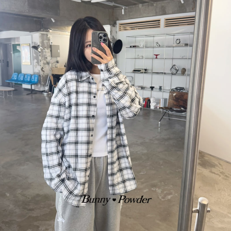 Bunny Powder - Korean Women Fashion - #momslook - Mom Flad Shirt - 9