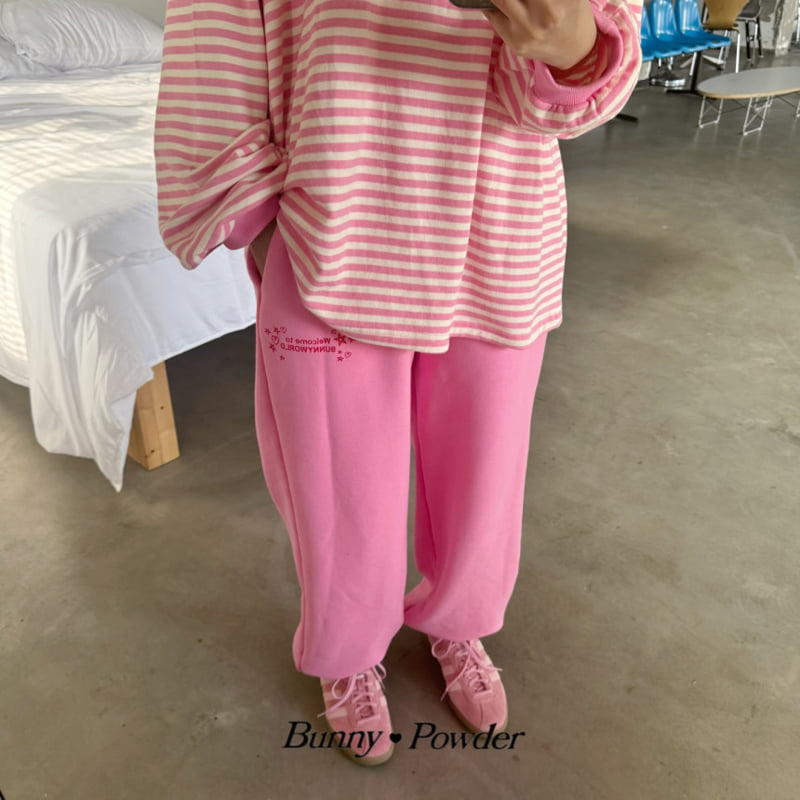 Bunny Powder - Korean Women Fashion - #momslook - Mom Welcome Jogger Pants - 9