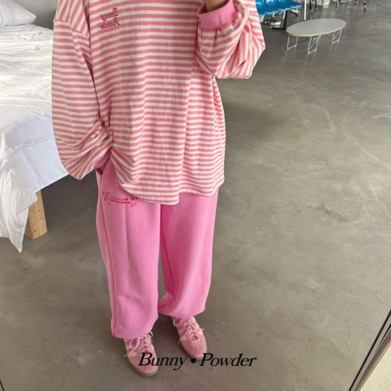 Bunny Powder - Korean Women Fashion - #pursuepretty - Mom Papillon Tee - 5