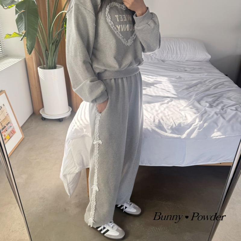Bunny Powder - Korean Women Fashion - #romanticstyle - Mom Candy Jogger Pants - 2
