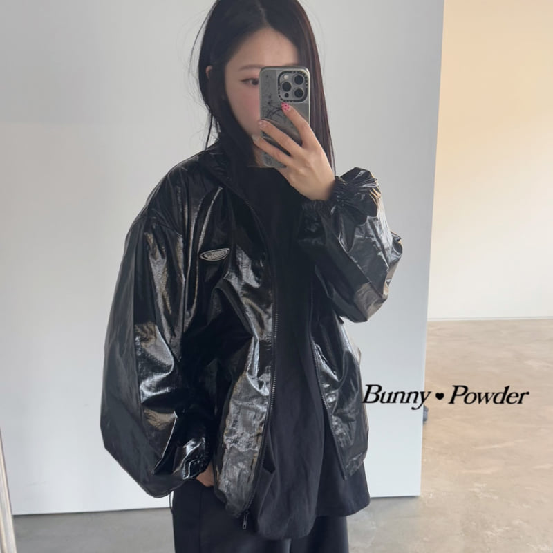 Bunny Powder - Korean Women Fashion - #thatsdarling - Mom Glossy Jumper