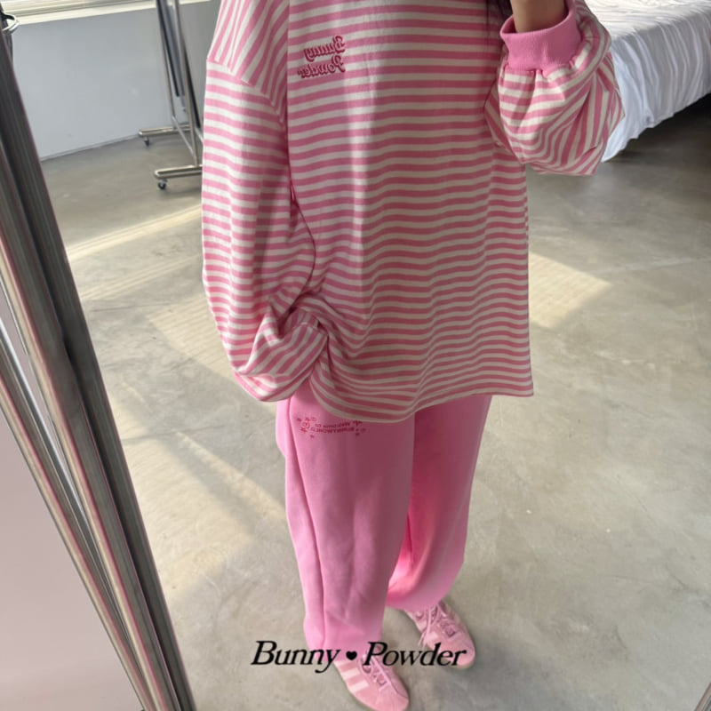 Bunny Powder - Korean Women Fashion - #vintageinspired - Mom Papillon Tee - 4