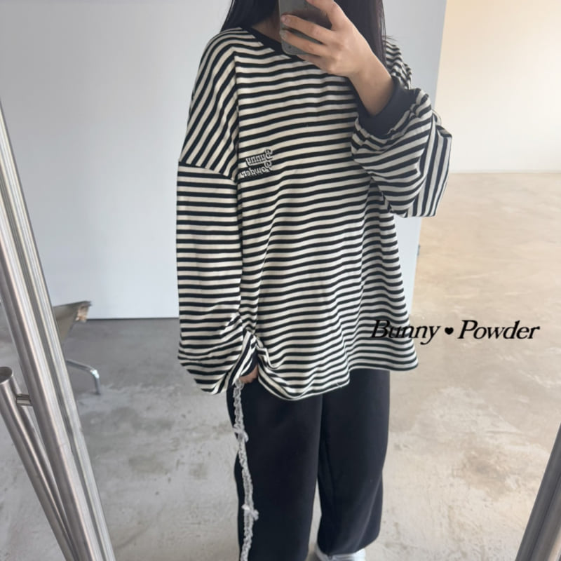 Bunny Powder - Korean Women Fashion - #womensfashion - Mom Papillon Tee - 12