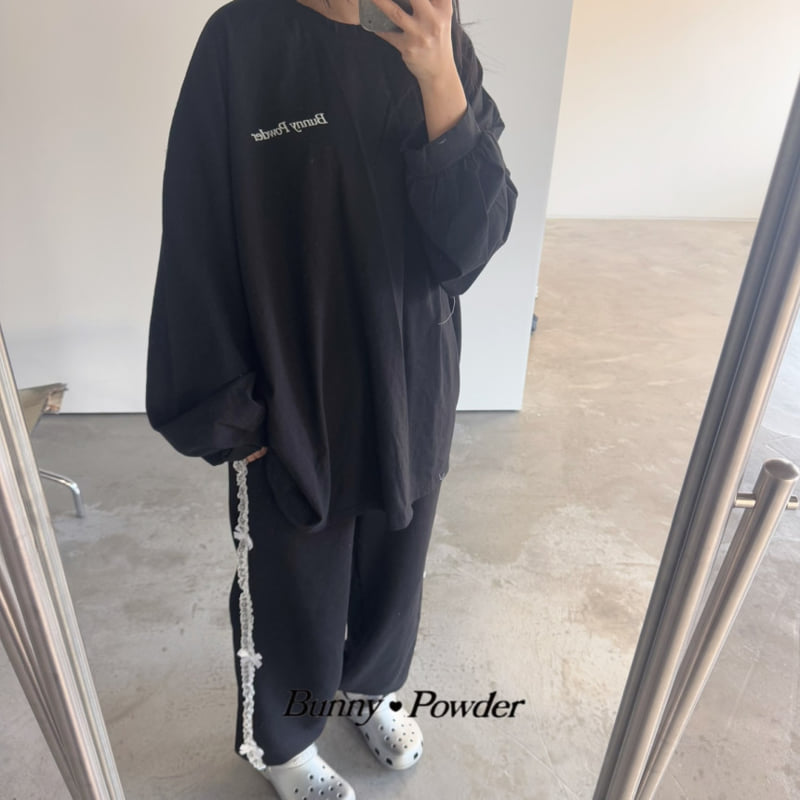 Bunny Powder - Korean Women Fashion - #womensfashion - Mom Bunny Tee - 12