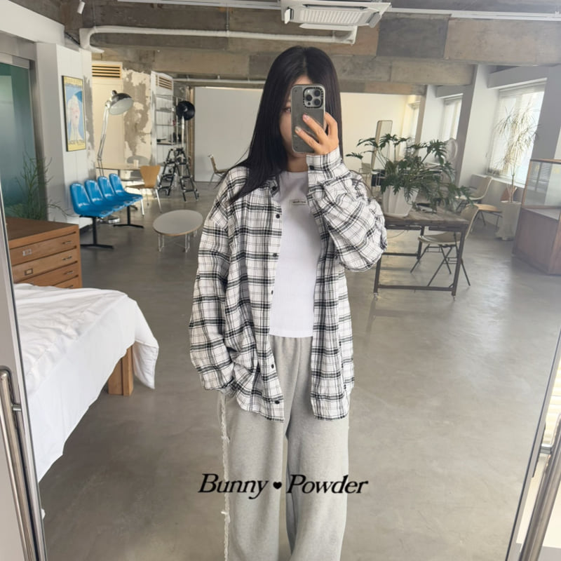 Bunny Powder - Korean Women Fashion - #womensfashion - Mom Flad Shirt - 10