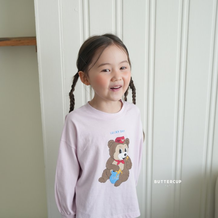 Buttercup - Korean Children Fashion - #childofig - Honey Bear Tee - 4