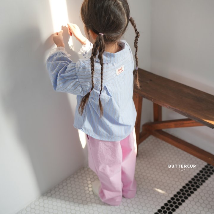 Buttercup - Korean Children Fashion - #childrensboutique - Mono Stand Blouse - 5