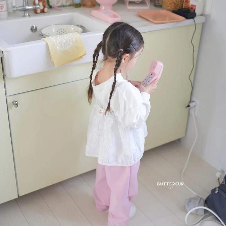 Buttercup - Korean Children Fashion - #childrensboutique - Layered Flower Top - 8