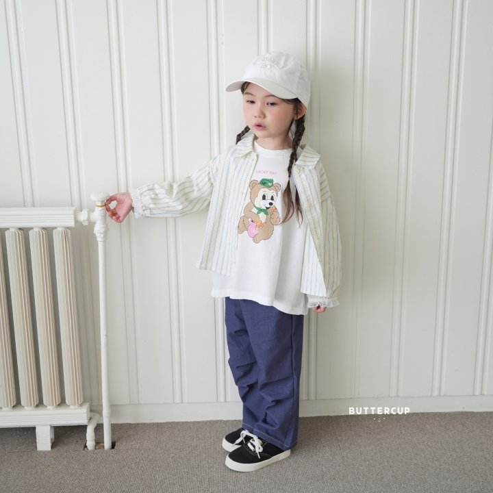Buttercup - Korean Children Fashion - #fashionkids - Honey Bear Tee - 8