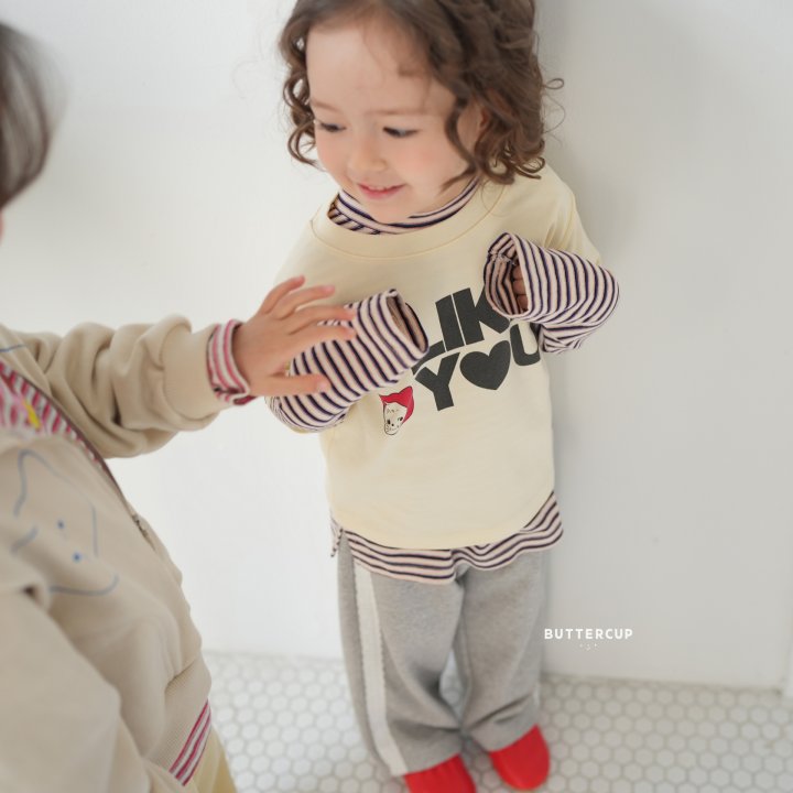 Buttercup - Korean Children Fashion - #kidsshorts - Like You Tee - 12