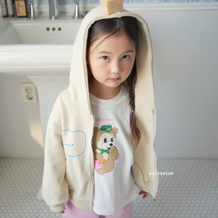 Buttercup - Korean Children Fashion - #kidsshorts - Honey Bear Tee - 9