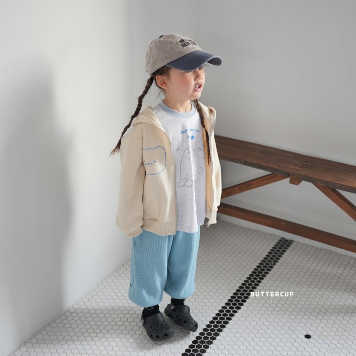 Buttercup - Korean Children Fashion - #kidsstore - Lucky Hooded Zip-up Jumper - 11