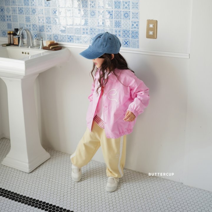 Buttercup - Korean Children Fashion - #kidsshorts - Ribbon Bear Ball Wind Jumper - 4