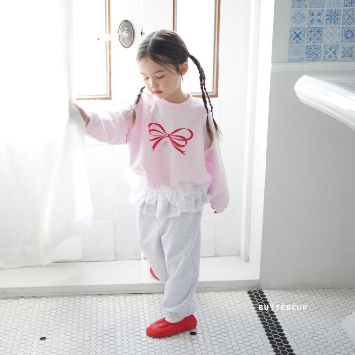 Buttercup - Korean Children Fashion - #kidsstore - Ribbon Tutu Sweatshirts - 3