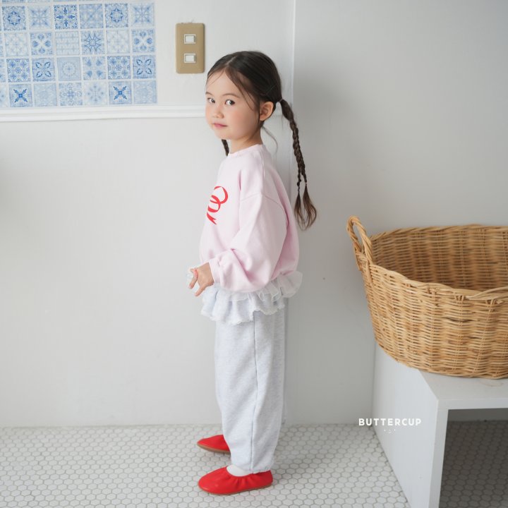 Buttercup - Korean Children Fashion - #kidsstore - Ribbon Tutu Sweatshirts - 4