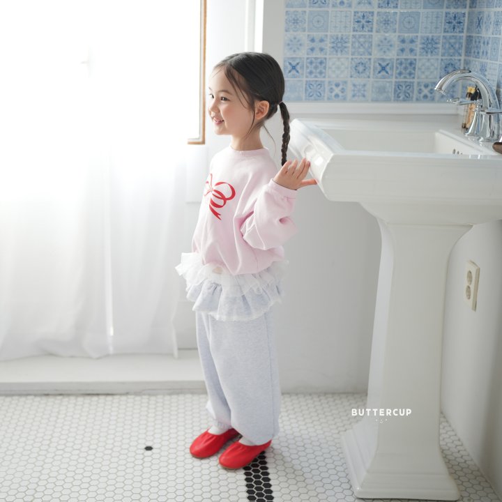 Buttercup - Korean Children Fashion - #magicofchildhood - Ribbon Tutu Sweatshirts - 7